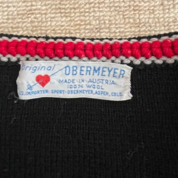 YES, it’s a RARE VINTAGE Obermeyer Ski Sweater! - Picture 4 of 9